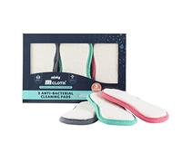 Minky TT78790300 M - Almohadilla de Limpieza antibacteriana (3 Unidades), Color Gris, Rosa, Verde, Talla única