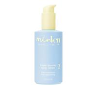 minLen Loción corporal Super Dreamy, cosmética natural, con aceite de coco, manteca de karité y aloe vera, para la piel suave de los niños, loción corporal suave para niños y preadolescentes (vegana
