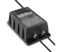 Minn Kota 1832121 MK-212 PCL Precision On-Board Marine Charger, 2 Bank x 6 Amps