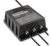 Minn Kota 1833301 MK-330 PCL Cargador Marino de precisión a Bordo, 3 Bancos x 10 amperios