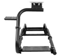 Minneer Cockpit de Simulador de Carreras con Tubo Diseñado para Logitech, y G25 G27 G29 T248 T300RS. un Soporte de Volante de un Solo Brazo, Pero No el Volante, el Palanca de Cambios, ni el Asiento