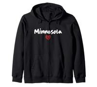Minnesota - I Love Minnesota - Classic Sudadera con Capucha