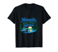 Minnesota Tierra de 10,000 Impresionantes diseños Camiseta