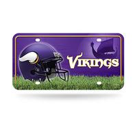 Minnesota Vikings NFL Metal Etiqueta matrícula