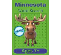 Minnesota Word Search Puzzle Book-55 Puzzles: Minnesota Word Find Puzzle Book, 110 Pages