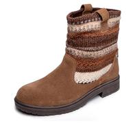 Minnetonka Joli - Botines para mujer con suela de lengüeta y plantilla acolchada, Nutmeg Multi, 39 EU