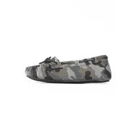 Minnetonka Mocasines gris / verde / negro 38 gris / verde / negro