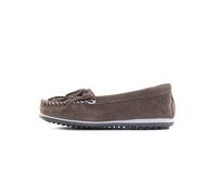 Minnetonka Mocasines 'Kilty plus' gris / blanco 37 gris / blanco