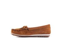 Minnetonka Mocasines 'Kilty plus' marrón / blanco 36 marrón / blanco