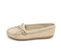 Minnetonka - Mocasines para mujer gris gris