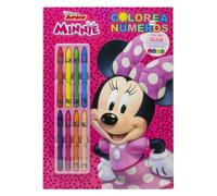 Minnie. Colorea por números con ceras: Con 8 ceras de colores (Disney. Minnie)