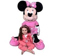 Minnie Mouse 130cm Gigante Peluche Original Disney Simba Modelo Clásico Rosa
