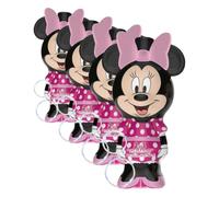 Minnie Mouse 2-in-1 Shower Gel & Shampoo for Kids with Gentle Care Formula, 3D Figure Minnie Mouse (400ml) (Paquete de 4)