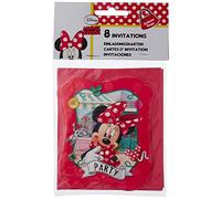 Minnie Mouse - 8 tarjetas de invitación