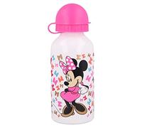 Minnie Mouse | Botella De Aluminio Para Niños - Cantimplora infantil - Botella de agua reutilizable - 400 ML