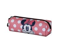 Minnie Mouse Closer-Estuche Portatodo Cuadrado Fan 2.2, Rosa, 22 x 9 cm