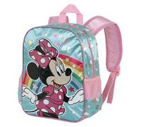 Disney Minnie Mouse Colors-Mochila Basic, Azul, 31 x 39 cm, Capacidad 18.2 L