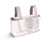 Minnie Mouse Dear-Bolso Organizador Carro Bebé Hamper Mommy, Salmón, 31 x 27 cm