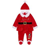 Minnie Mouse Disney Navidad bebé niña Conjunto Santa Claus 9-12 Meses
