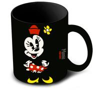 Minnie mouse face-taza, rosa, 13 x 9.5 cm