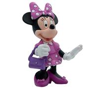 Minnie Mouse Friends Mickey Mouse Figura Minnie con Bolso, Multicolor (Bullyland 15328)