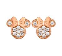 Minnie Mouse Juego de piedra Pendientes de oro rosa E904431PZWL.PH