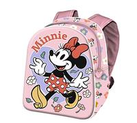 Disney Minnie Mouse Leaves-Mochila 3D Mini, Azul, 20.5 x 25.5 cm, Capacidad 5 L