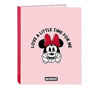 Carpeta Folio 4 Anillas Mixtas Minnie Mouse Me Time