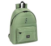 MINNIE MOUSE Mint Shadow - Day Pack Infantil, Mochila Infantil, Alta Calidad, Máxima Resistencia, Cómoda y Versátil, 33x15x42 cm, Color Verde militar