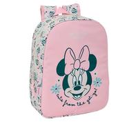 MINNIE MOUSE MINTY - Mochila Infantil, Adaptable a Carro, Fácil Limpieza, Ideal para Niños de Diferentes Edades, Cómoda y Versátil, Calidad y Resistencia, 26x11x34 cm