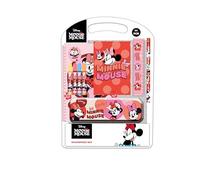 MINNIE MOUSE NAIVE - Set de Escritura, Estuche Regalo, Estuche Metálico, Plumier, Estuche Niño, Ideal para Niños, Cómodo y Versátil, Calidad y Resistencia, 27x3x37.5 cm