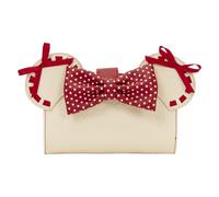 Minnie Mouse Rock The Dots portafolios con solapa de coqueta