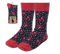 Minnie mouse s0723802 calcetines, negro, talla única unisex-adult