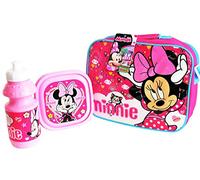 Minnie Mouse - Set de Fiambrera para Niños Niñas (Tamaño Único) (Rosa)