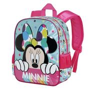 Disney Minnie Mouse Wishful-Mochila Basic, Azul, 31 x 39 cm, Capacidad 18.2 L