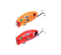 Minnow Fishing Lures Kits Water Surface Lifelike Fake CEIT Bionic Simulation CEIT with Treble Hook for Freshwater Saltwater Fishing Crankbaits Trout Bass Lures (en inglés)