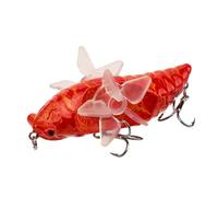 Minnow Fishing Lures Kits Water Surface Lifelike Fake CEIT Bionic Simulation CEIT with Treble Hook for Freshwater Saltwater Fishing Crankbaits Trout Bass Lures (en inglés)