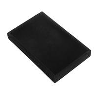 MinnowXY Bandejas apilables para joyas, organizador de cajones de exhibición, multiusos, múltiples combinaciones, gran capacidad, color negro