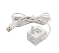 MinnowXY Bomba de repuesto para fuente de agua, fuente de mascotas, bomba silenciosa con ventosas, 3 niveles ajustables, plástico de flujo de agua, componentes electrónicos