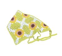 MinnowXY Delicado turbante de ganchillo para niñas calientes para tomar fotos, diadema de punto para mujeres, accesorio para el cabello de viaje