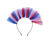 MinnowXY Diadema de fiesta de carnaval para festivales, patriótica, festividades, fiestas, para todas las edades