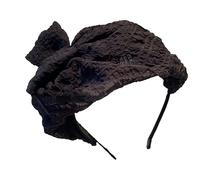 MinnowXY Diadema de media gorra de moda para adultos, para fiesta temática de adultos, diadema francesa, accesorio para la cabeza para bodas y fiestas