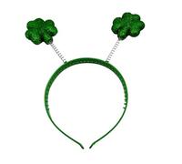 MinnowXY Diadema para adultos del Día de Patricio con purpurina brillante en polvo, sombrero irlandés para adolescentes