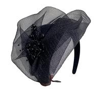 MinnowXY Elegante diadema de hilo con cuentas para mujer, para Halloween, cosplay, diadema con forma de cuentas medievales