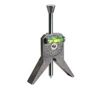 MinnowXY Herramienta de centrado de marcador de tuberías de seguridad para medir tuberías de 1,27 cm en adelante estándar de 10,16 cm, cabeza tipo Y, ajustable, nivel de acero inoxidable