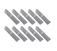 MinnowXY Juego de 10 estuches triangulares para bolígrafos, estuche transparente para bolígrafos, almacenamiento de suministros escolares y de oficina