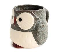 Mino ware CPM101 - Taza de cerámica japonesa con forma de búho fabricada en Japón (importación de Japón)