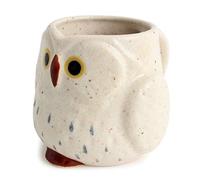 Mino ware CPM105 - Taza de cerámica japonesa con forma de búho fabricada en Japón (importación de Japón)