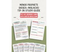 Minor Prophets (Hosea - Malachi) Chapter-by-Chapter Tip-In Bible Study Guide: Cut-Out Reference Cards with Chapter Reflections (Complete Chapter-by-Chapter Tip-In Bible Study Series)