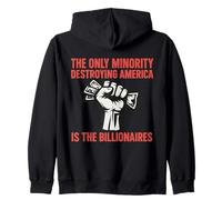 Minoría Destruyendo América Multimillonarios - Money Political Sudadera con Capucha
